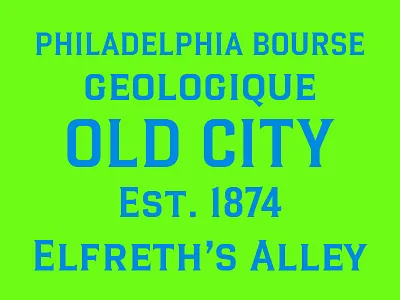 Letters from the Bourse building phlopentype