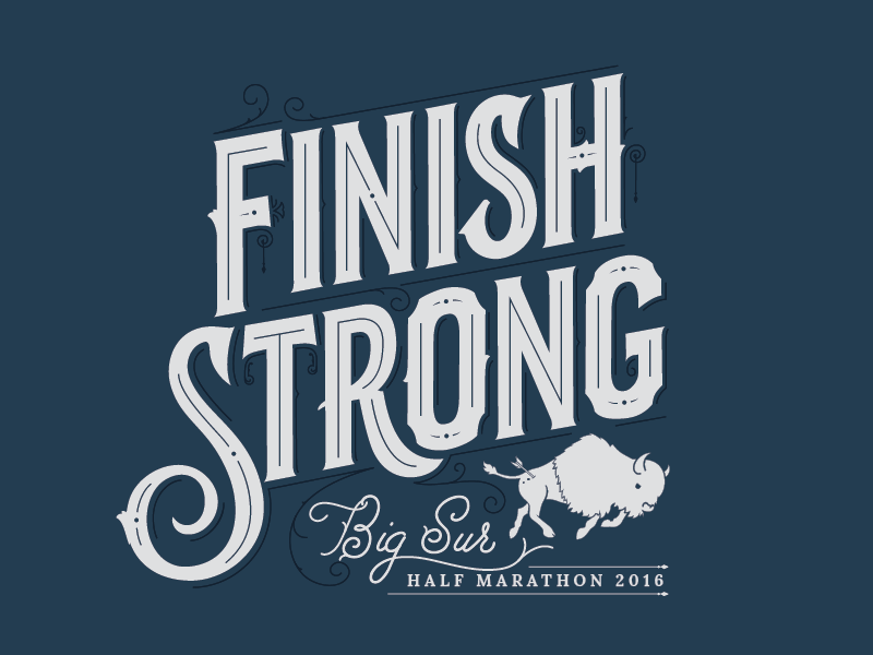Example of Finish Strong Big Sur