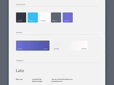 Style guide app mobile style guide style sheet styling ui web
