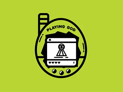 Playing God pet tamagotchi virtual