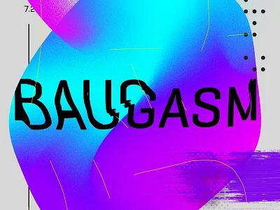 Baugasm Snippet baugasm gradient illustrator photoshop poster vector