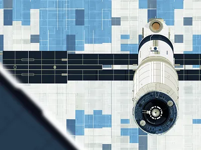 Satellite illustrator nasa satellite simple