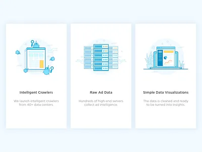 Icons for business web app bugs data icons introscreens onboarding outline outline icons servers