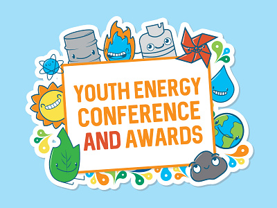 Youth Conference Sticker Idea conference energy sticker youth