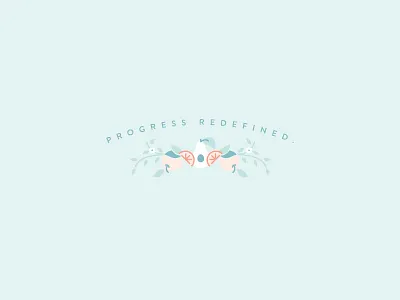 Fertilust Botanical Frame avocado botanical flowers food frame fruit illustration leaves orange ornament wellness