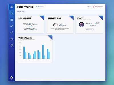 AutoPOS - Backoffice admin backoffice blue gradients modern platform pos web