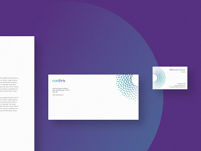 Nanoarts - Visual Identity System brand branding logo logotype nanoarts nanoparticles