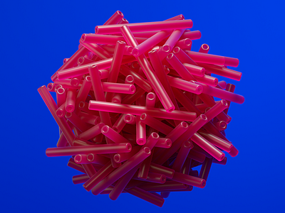 Physical tubes 🔴 c4d cinema4d colors physical render