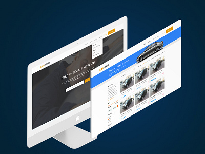 CarStore. online car buy & selling company e commerce design interaction design uiux website design