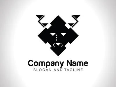 Pre-made LOGO for sale - Cow Head bossy bull cow cow head design hong kong logo logos mack minimalism ox pre made