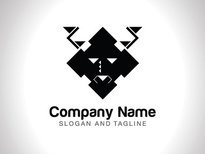 Pre-made LOGO for sale - Cow Head bossy bull cow cow head design hong kong logo logos mack minimalism ox pre made