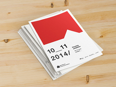 RedRoom Brochure asis branding brochure event exhibition housing