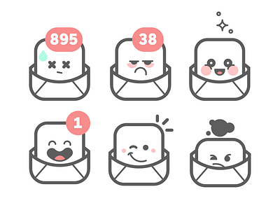 envelope app asset emote envelope icon notification paper