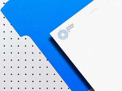 PlanetaRunner Letterhead branding folder letterhead logo pegboard running sport stationery