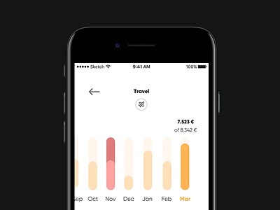 Keep an eye on your travel costs app bank budget ios