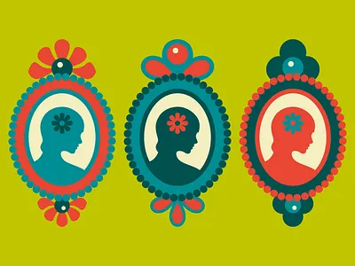 That Pretty Lady [1] color colorful colors digital graphic graphic design happy illustration print retro vector vintage