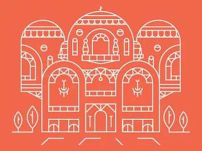 Building Design building buildings illustration lines outline quick structure