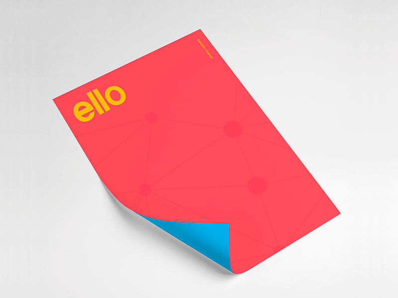 Brand Identity for Ello Creative-Industry brand brandidentity branding creative graphicdesign identity lettering logo logotype minimalist moderndesign typography