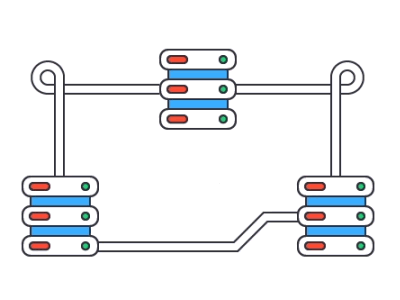 Failover Server System 2600hz after effect animation communications data center design fail proof failover illustration illustrator kazoo motion motion graphics server servers system tech telco telecom telecommunication