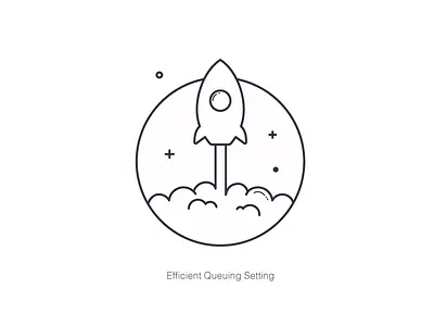 Icon1 cloud illustration rocket
