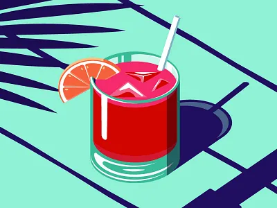 Isometric Cocktail cocktail isometric