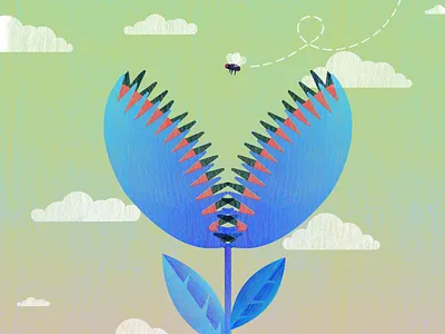 36 Days of Type - V 36days v 36daysoftype childrensillustration graphicdesign handlettering illustratedtype lettering plant type typography venusflytrap