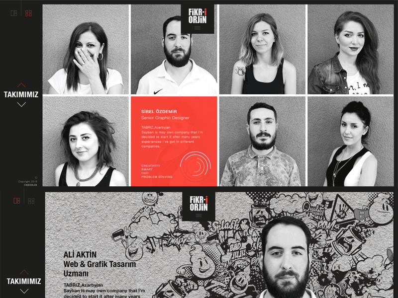 FO advertising agency agency ui design website design