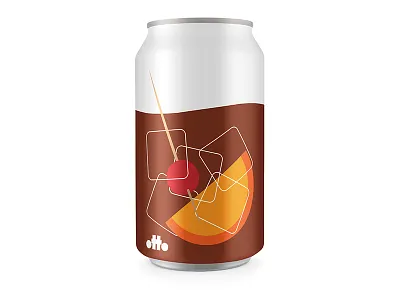 day #53 Old Fashioned beer bourbon cocktail kentucky logo old fashioned otto packaging whiskey