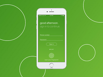 Banking App Teaser app banking fintech mobile