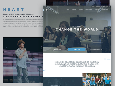 Highlands College church design education ministry web