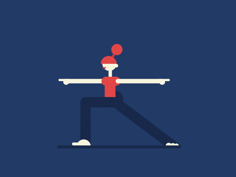 Breathe in, Breathe out 2d 2d animation character design fitness health illustration motion graphic design motion graphics workout yoga