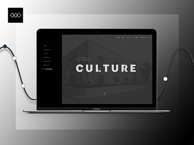 Media - web design inspiration black black and white culture media mockup ui ui design ux ux design web design website white