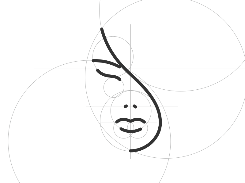 Example of Woman Portrait Logo