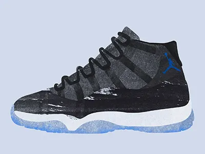 Jordan XI - Space Jam illustration jordan jumpman nike sneakers space jam