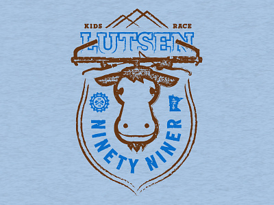 Lutsen Ninety Niner KIDS bar ends bike cycling handlebars head lutsen moose mountain plaque race