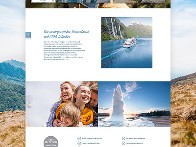 Cruise Line Explorers Special Landing Page cruises explore travel ui design web design