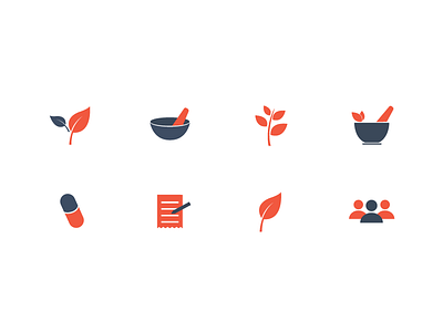 QiNotes Icons acupuncture eastern medicine icon design icon illustration icon set iconography icons illustration medical medicine ui ux