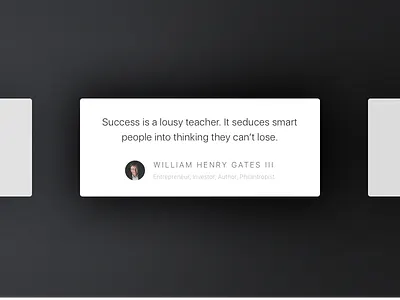 Testimonials card card dailyui day39 illustration quote sketch testimonials