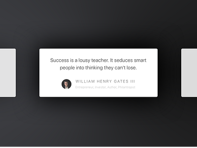 Testimonials card card dailyui day39 illustration quote sketch testimonials