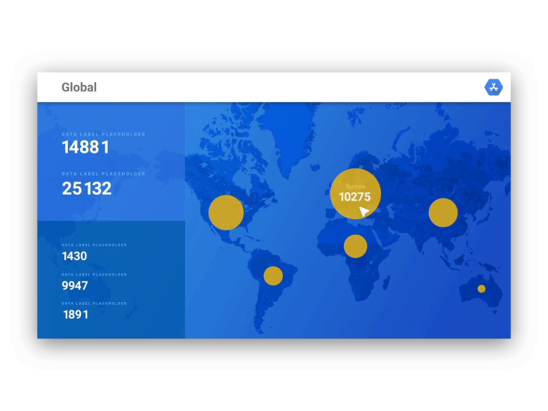 Google Next - Interaction Design animation app conference design gif google material presentation ui web