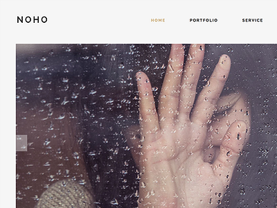 Noho - Creative Agency Portfolio WordPress Theme agency corporate creative minimal modern multi purpose muse one page parallax photography portfolio stylish