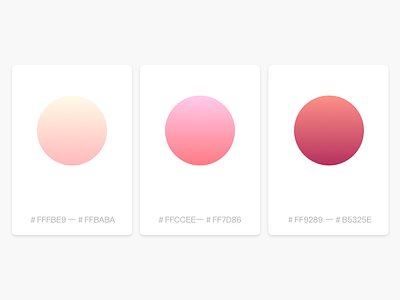 Daily practice color color graphics ui