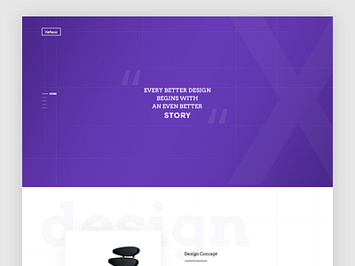 Xefaxo - Minimal Landing Page Design clean flat landing landing page minimal simple ui ux web design website