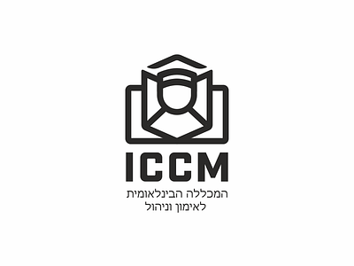 ICCM book college graduate hat logo management student study university