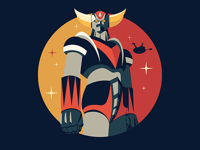 Grendizer - Goldrake animation anime cartoon dkng go nagai goldrake grendizer icon manga ufo robot