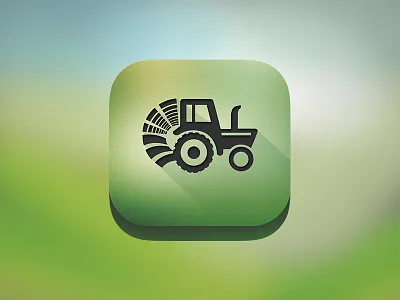 AppCampo iPhone Icon anarebecaperez animal app field icons ios iphone land nature ui