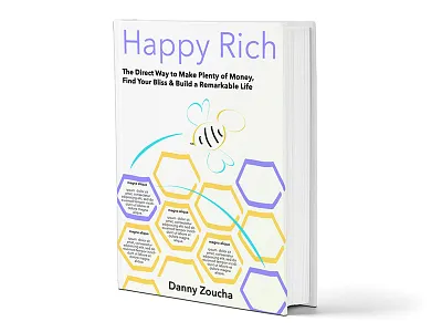 Bee Make Honey, Hand Draw book cover bee book book cover design draw drawing hand honey print