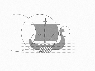 "Dreka" drakkar dreka logo logotype mark symbol