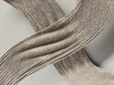 [X] 36 Days of Type 36daysoftype 3d 4d a c4d cgi cinema cloth letter render simulation type