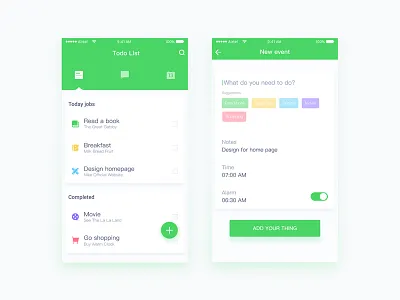 To do list ui